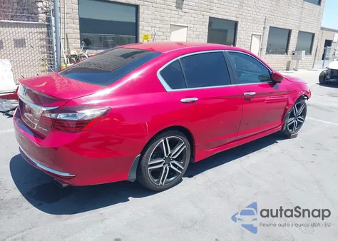 2016 Honda Accord Sport from USA, damaged, VIN 1HGCR2F57GA134382